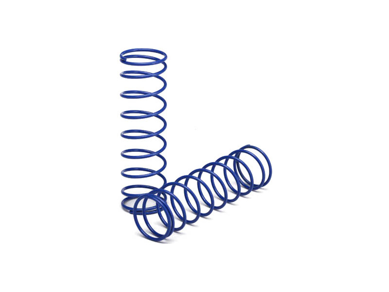 Traxxas pružina předních tlumičů modrá (2)