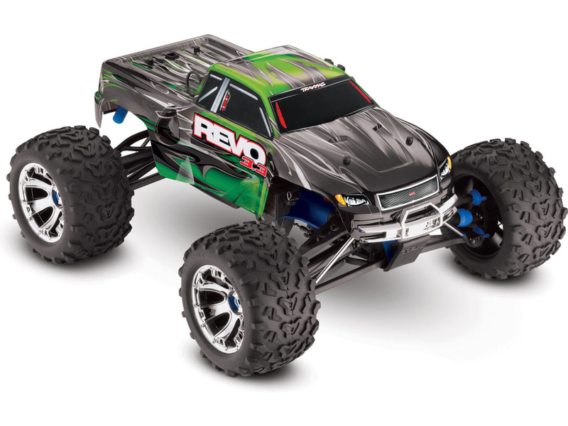 Traxxas Nitro Revo 1:8 TQi s BlueTooth RTR zelené