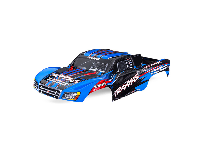 Traxxas karosérie Slash 2WD modrá (bezsponková)