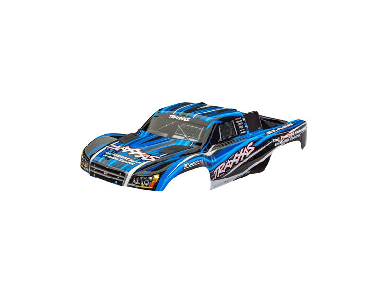 Traxxas karosérie Slash 1:10 modrá bezsponková | pkmodelar.cz