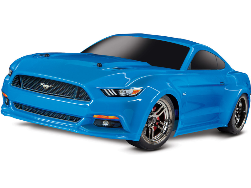 Traxxas Ford Mustang 1:10 RTR Grabber modrý