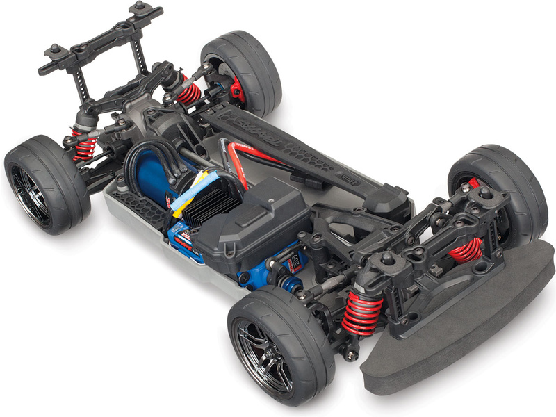 RC model podvozku cestovního auta,Traxxas 83076-4 podvozek 4-Tec 2.0 1:10 VXL TQi RTR