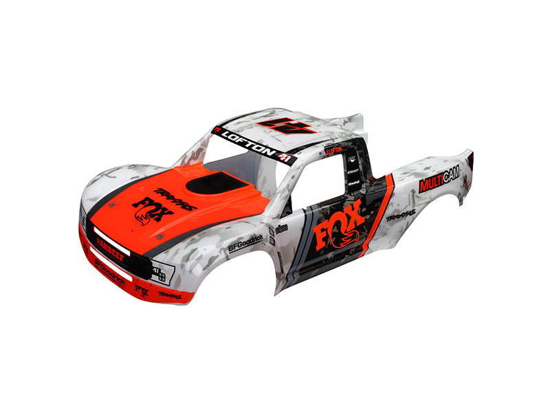 Traxxas karosérie Desert Racer Fox nabarvená, samolepky