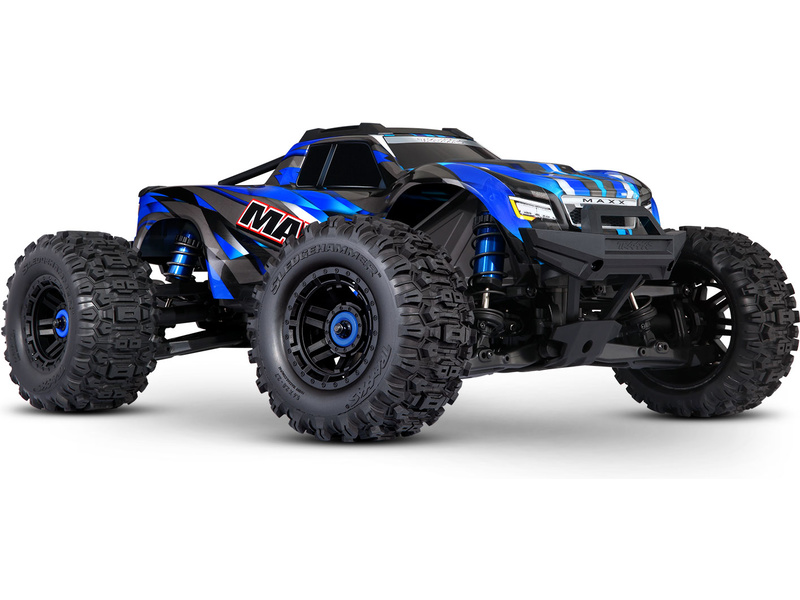 Traxxas Maxx 1:8 4WD TQi RTR modrá | pkmodelar.cz