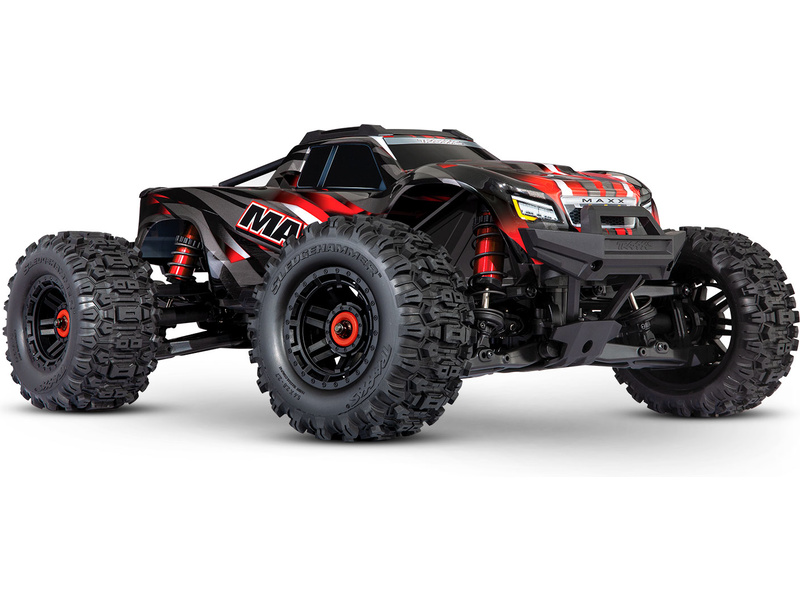 Traxxas Maxx 1:8 4WD TQi RTR červený | pkmodelar.cz