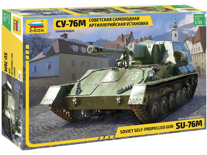 Zvezda Su-76 (1:35) | pkmodelar.cz