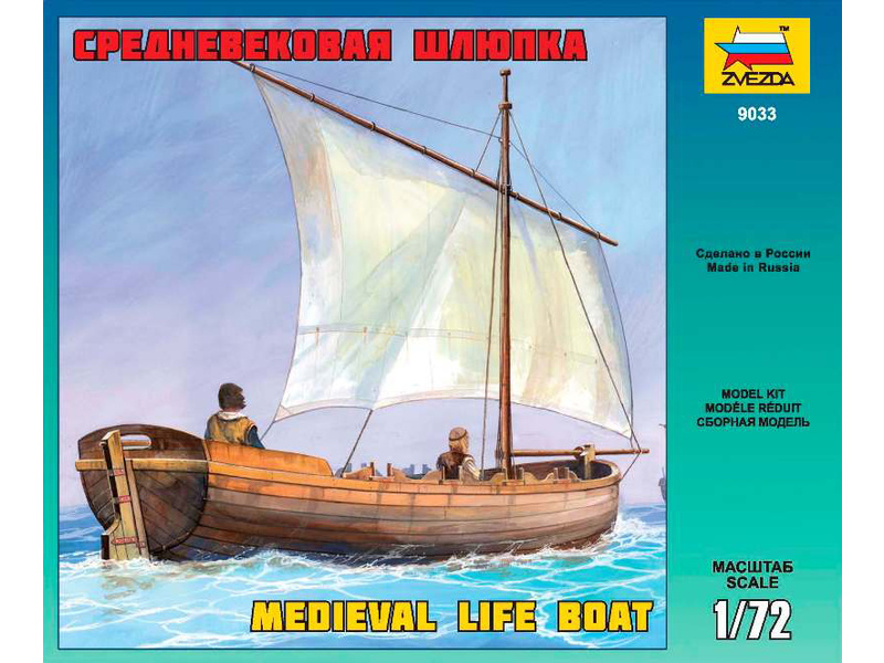 Zvezda Medieval Life Boat (1:72) | pkmodelar.cz